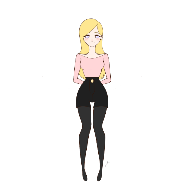 Cute girl sketch