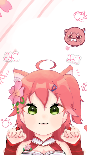にぇ～( ΦωΦ )