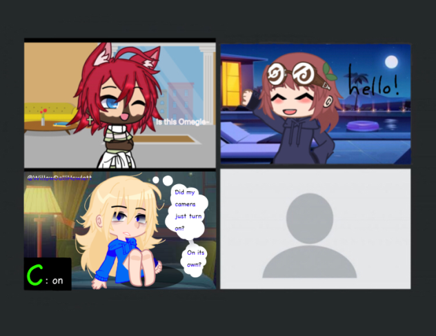 Small gacha zoom call