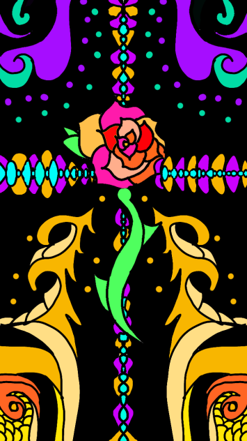 rose cross - ibisPaint