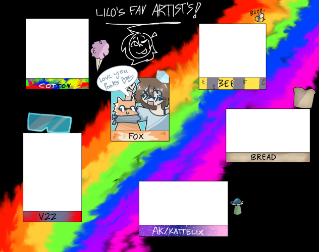 LILO’S FAV ARTISTS !!!!!