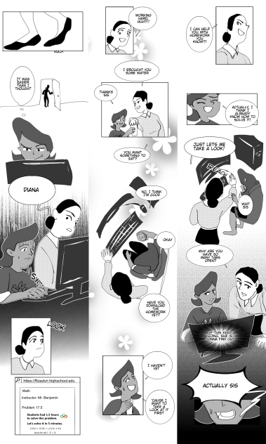 Draw my webtoon comic on phone no pen