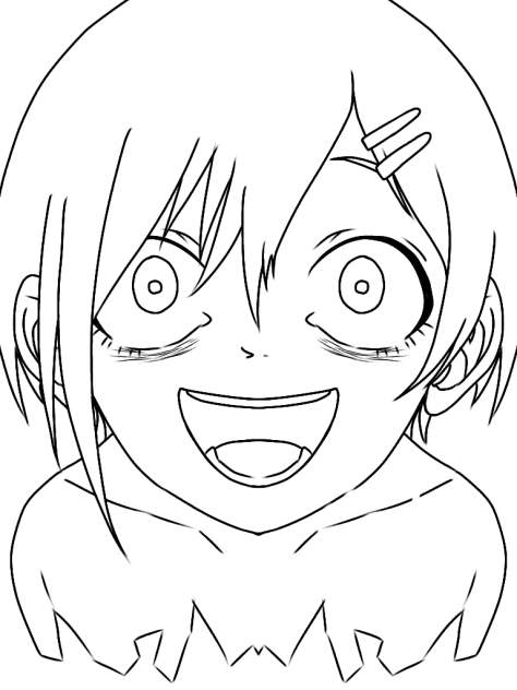 あはっ 色塗り