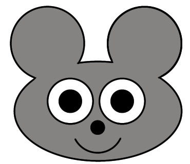 ネズミのイラストを描きました
