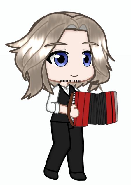 France playing accordion