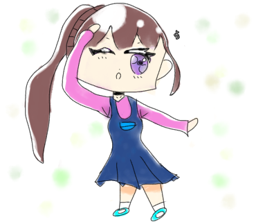 水彩スタンプ