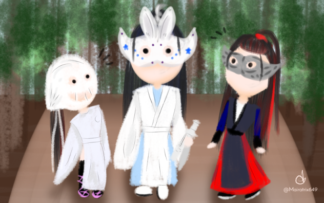 微笑面具教派 (chapter 19 scene)