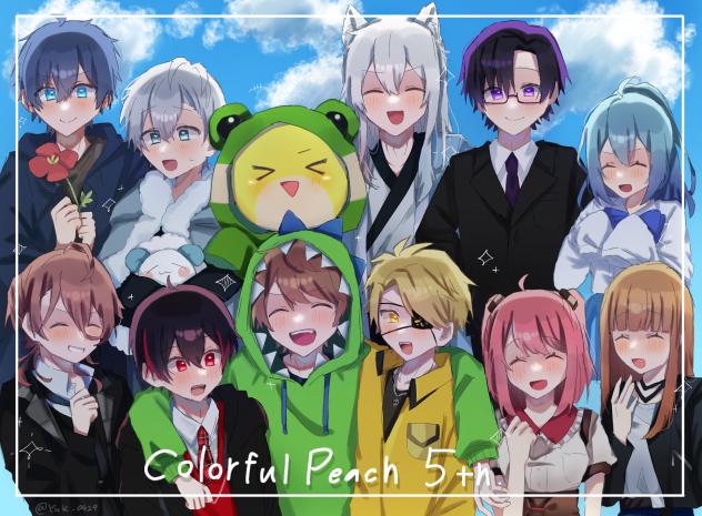 Colorful Peach  5th .
