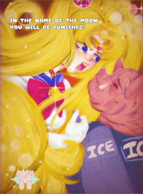 Sailor moon fights back