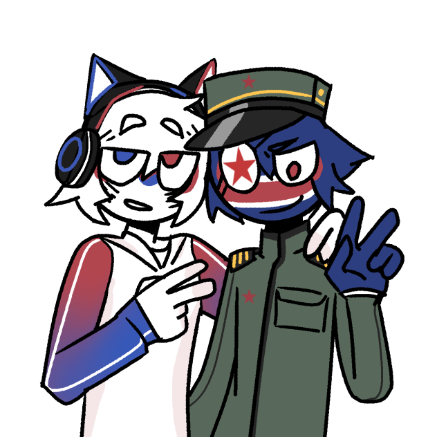 two happy Korea