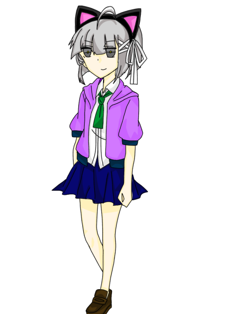 眠波瞳 どうぶつ立ち絵