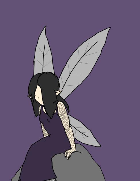 Heheh emo fairy