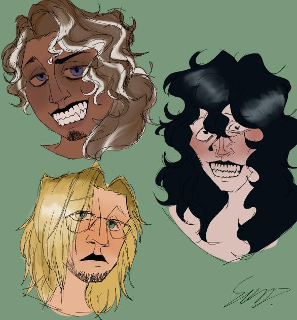 yandere character sketches