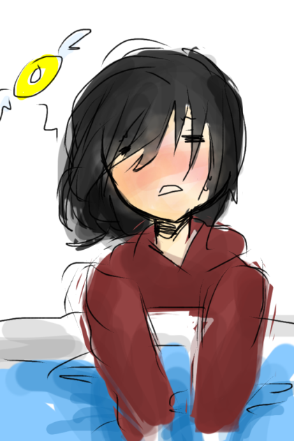 熱でました