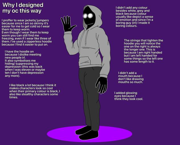 Why I designed my oc the way I did
