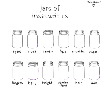 Jars of insecurities (Empty)
