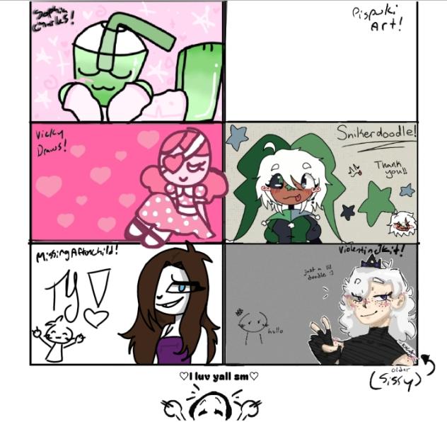 Re done Bees fav artists ♡