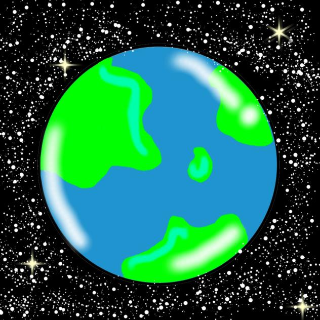 Earth in space