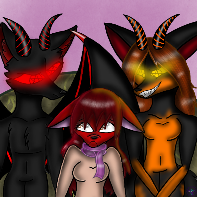 with ur demons...