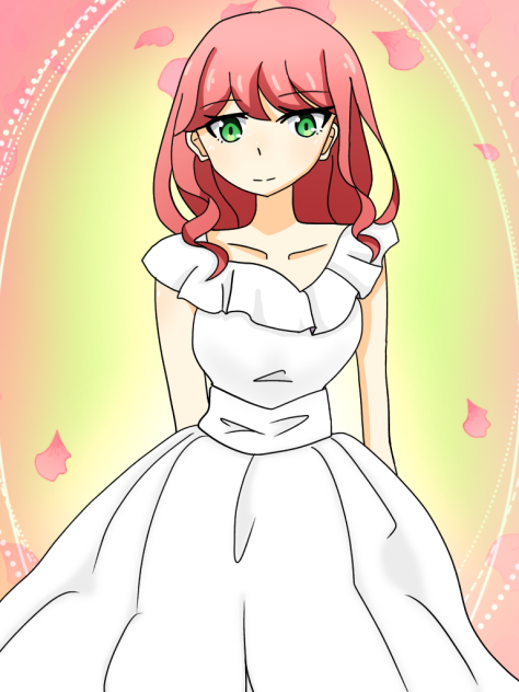 白いドレス