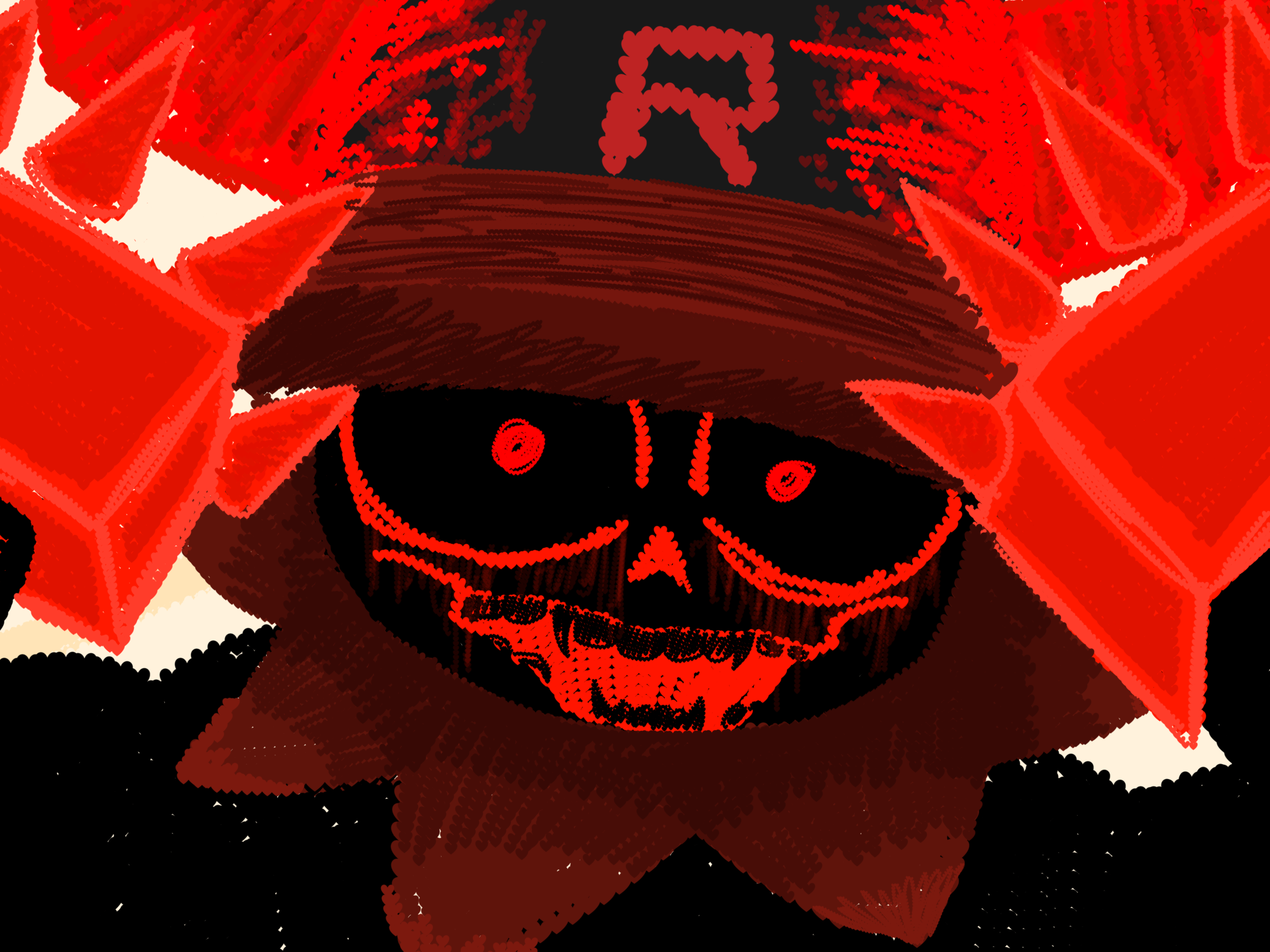 Drew Guest 666 With A Heart Brush - ibisPaint