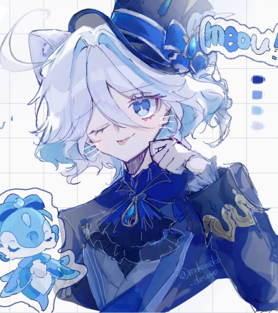 フリ猫