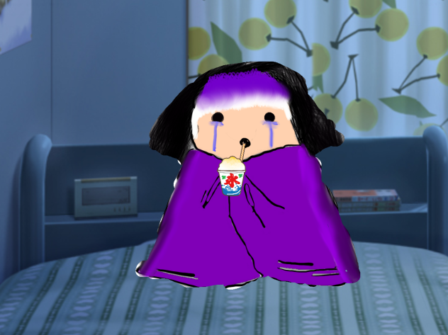 My oc crying cuz I deleted gacha club