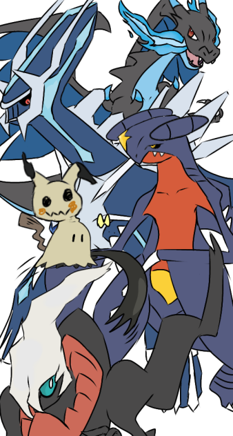 ポケモン落書き