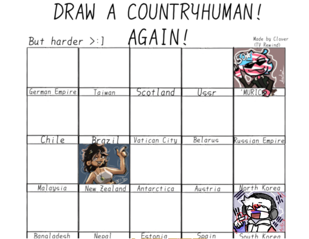 South Korea!! (collab)