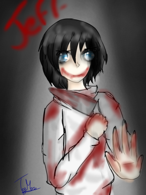 Speed art- Jeff the killer