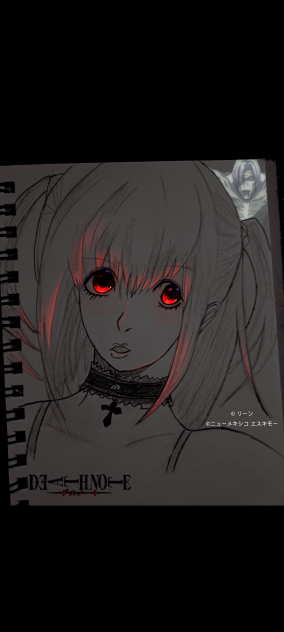 Misa Amane Glow Art