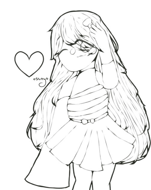 Lillypink Lineart