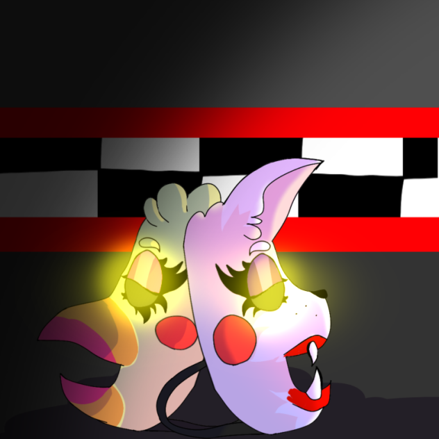 Toy Chica and Mangle Masks