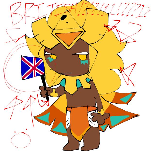 GOLDEN CHEESE COOKIE IS BRITISH❓❓❓❓
