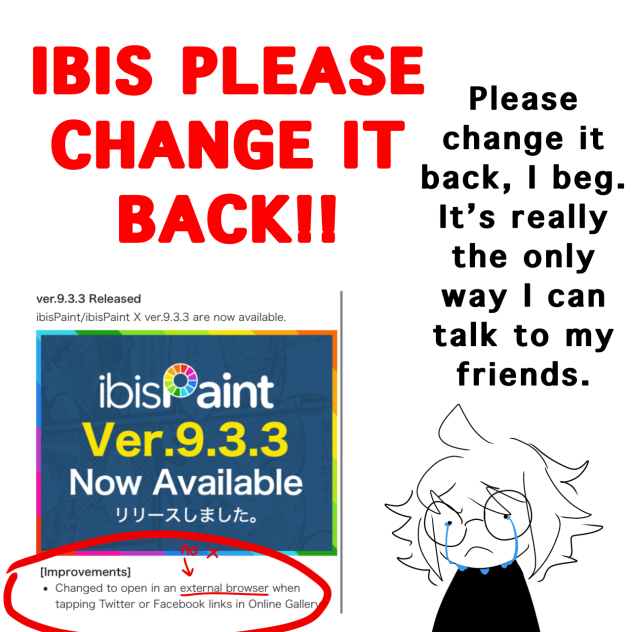 Ibis please I am on my hands and knees