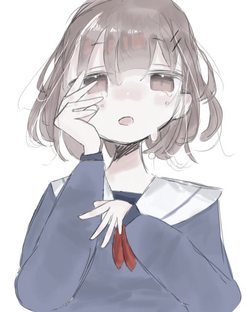 泣く