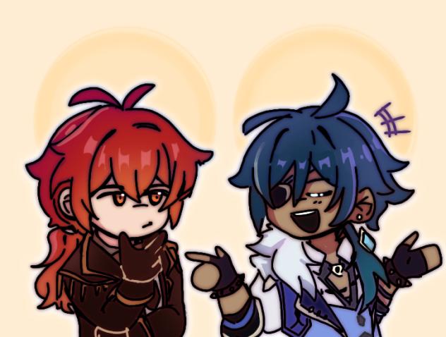 two bros talking