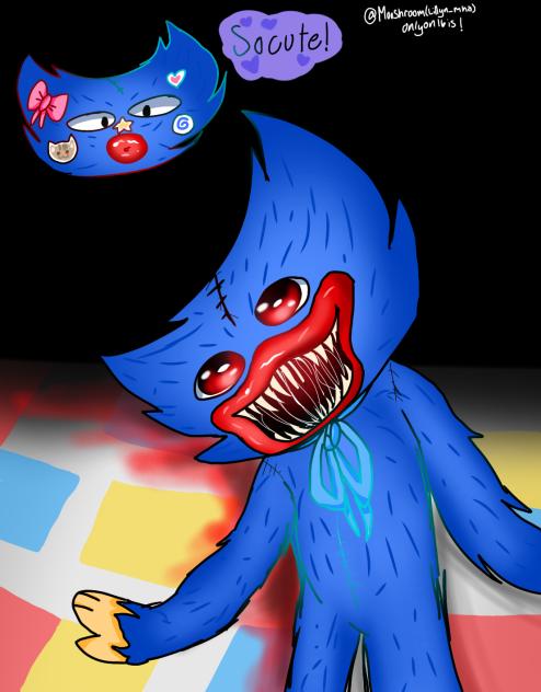 Huggy Wuggy! TW BLOOD