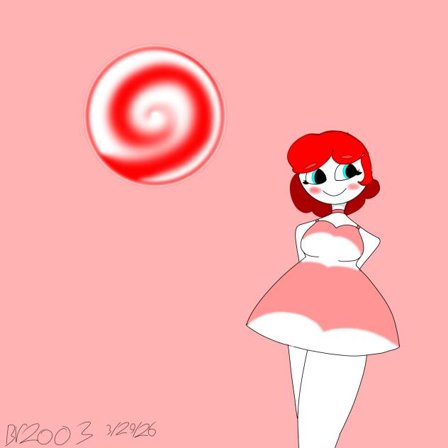 Peppermint girl🍬 - ibisPaint