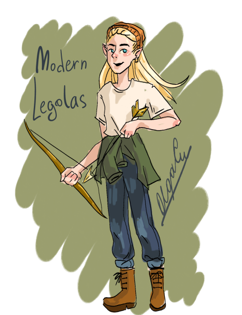 modern Legolas