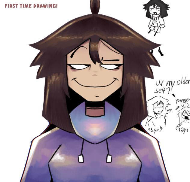 first time drawing human