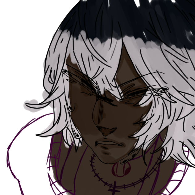 darkskin  character desighn