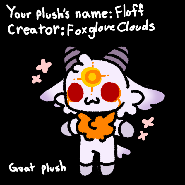 My Goat Plushie