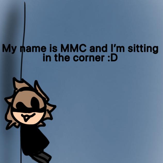Sitting in a corner