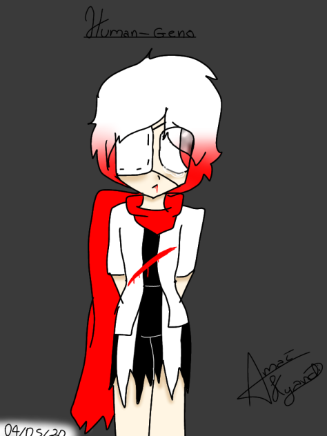 SpeedPaint; Human Geno