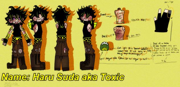 Haru Suda aka Toxic ref sheet