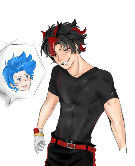 Shadow and sonic OvO - ibisPaint