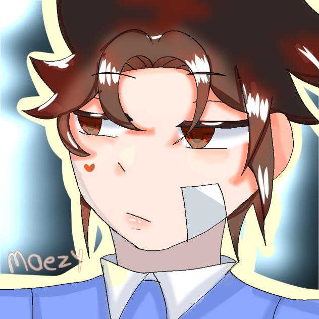 Sam in the horror comic