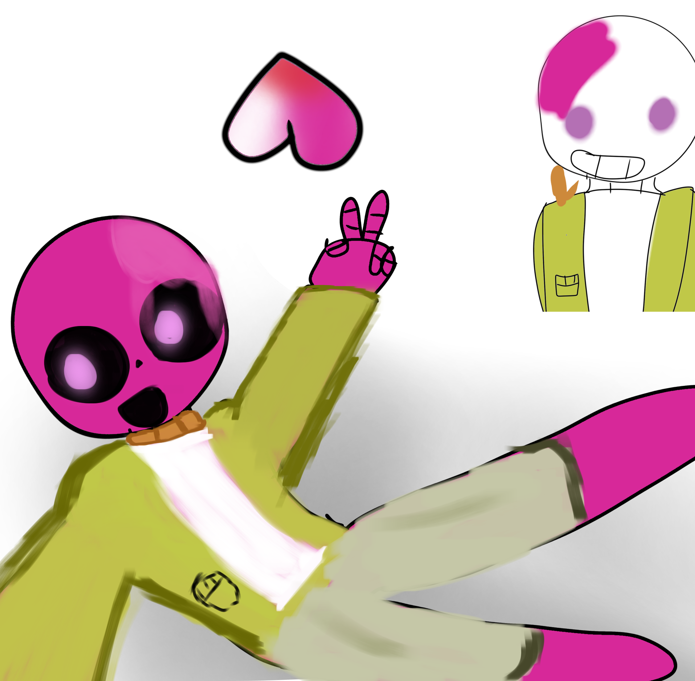 random color challenge but sans - ibisPaint