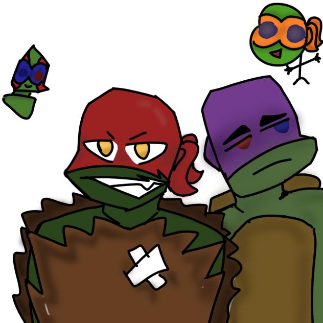 Rottmnt or TMnt turtles yay
